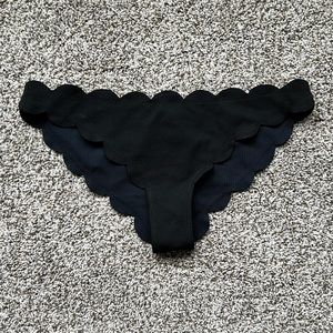 NWOT Marysia Antibes Swim Bottom, Size XL, Black/Indigo
